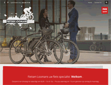 Tablet Screenshot of fietsen-loomans.be